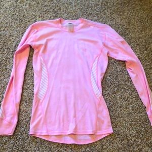 Women’s Helly Hansen Pink Ski Base Layer Shirt M
